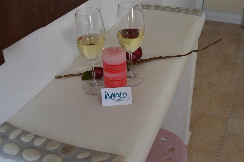 Appartement Il Vento Mykonos à Glastros  Chambre photo
